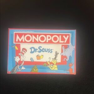 Monopoly Dr. Seuss Edition Board Game